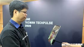  圖／記者谷庭攝,line