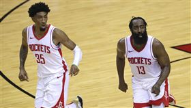 NBA／火箭播報員嗆：誰需要哈登？
NBA,休士頓火箭,James Harden,播報員,Christian Wood
美聯社／達志影像