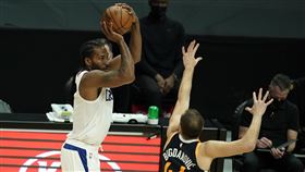 ▲快艇慘輸爵士20分。（圖／美聯社／達志影像）