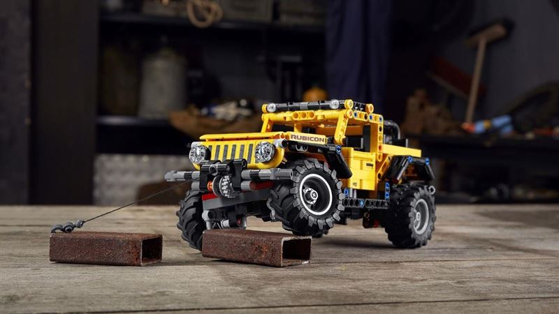 越野精神呈現　樂高與Jeep合作