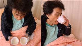  沈智慧表示自己目前只能喝流質（圖／翻攝自沈智慧臉書）