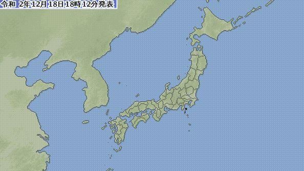日伊豆大島5.1地震　最大震度5弱