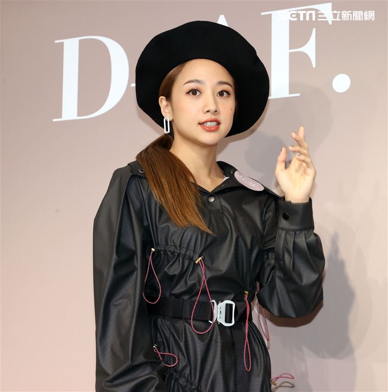 鬼鬼吳映潔 出席D AF 品牌體驗店。（記者邱榮吉/攝影）