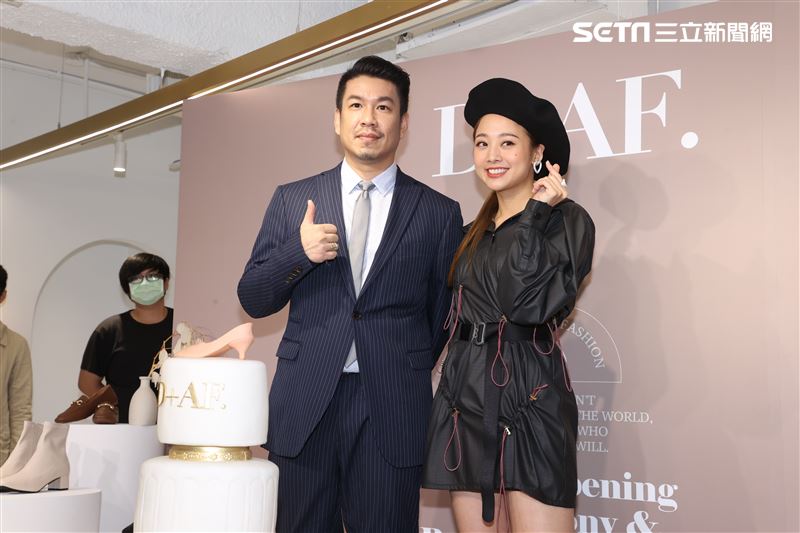 鬼鬼吳映潔 出席D AF 品牌體驗店。（記者邱榮吉/攝影）