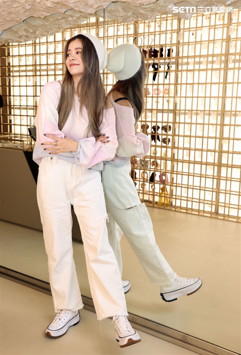 林珈安三立新聞網專訪。（記者邱榮吉/攝影）