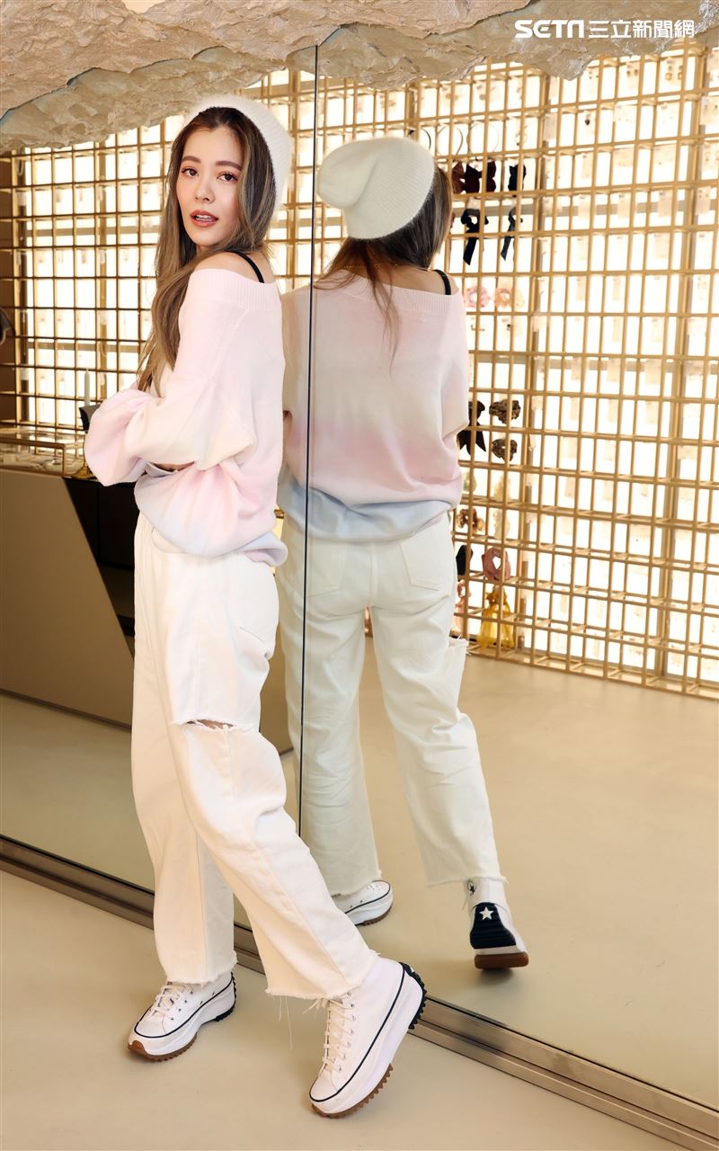 林珈安三立新聞網專訪。（記者邱榮吉/攝影）