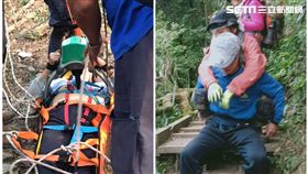 屏東北大武山及白賓山連傳意外，2名登山客1死1傷。（圖／翻攝畫面）