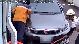 剛畫完紅線就開單　車主怨村長耍特權