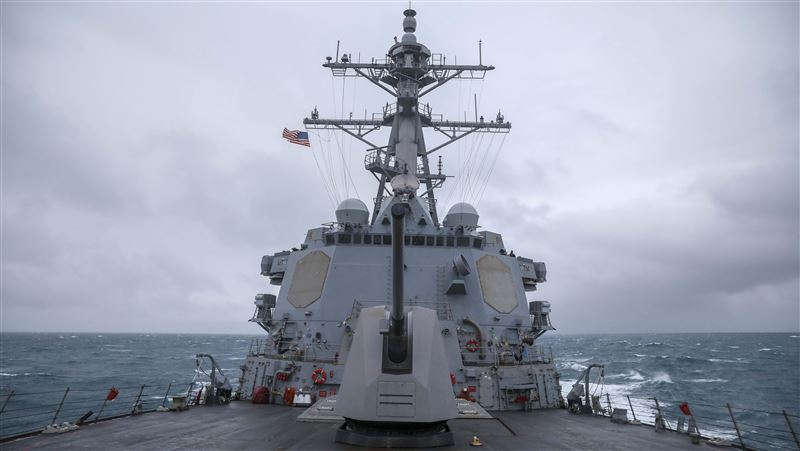 柏克級驅逐艦通過台海！美軍這樣說