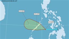 熱低壓最快明升格冬颱　對台影響曝光（氣象局）