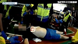 男打羽球突昏厥命危！球友CPR搶命