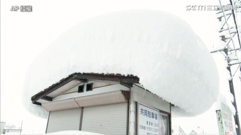 巨大雪菇帽成奇觀！日媒：立往生雪災