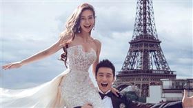 Angelababy（楊穎）,黃曉明（翻攝自微博）