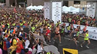 台北馬拉松拚防疫！起、終點需戴口罩