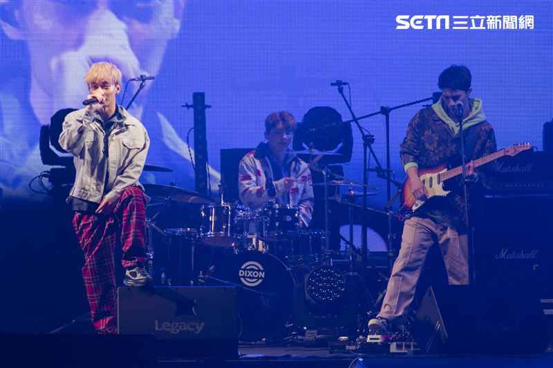 noovy出席客家流行音樂大賽。（圖／記者楊澍攝影）