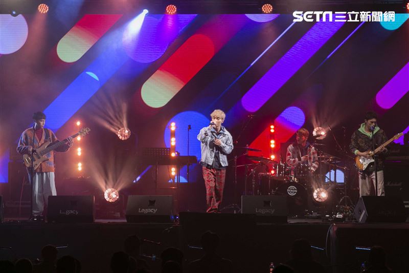 noovy出席客家流行音樂大賽。（圖／記者楊澍攝影）