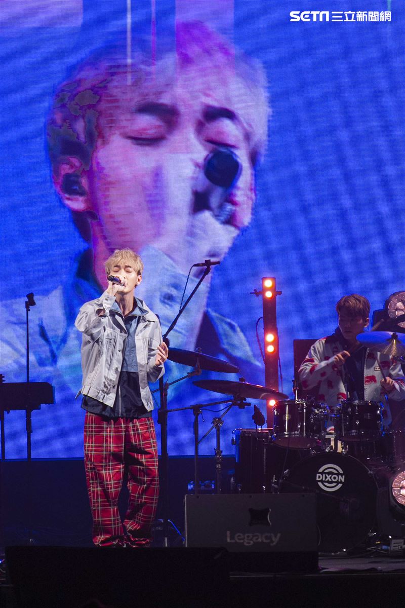 noovy出席客家流行音樂大賽。（圖／記者楊澍攝影）