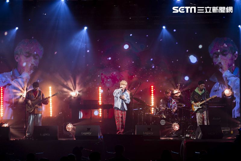 noovy出席客家流行音樂大賽。（圖／記者楊澍攝影）