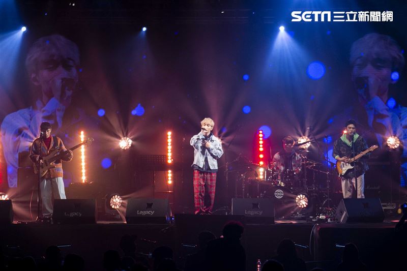 noovy出席客家流行音樂大賽。（圖／記者楊澍攝影）