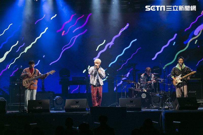 noovy出席客家流行音樂大賽。（圖／記者楊澍攝影）