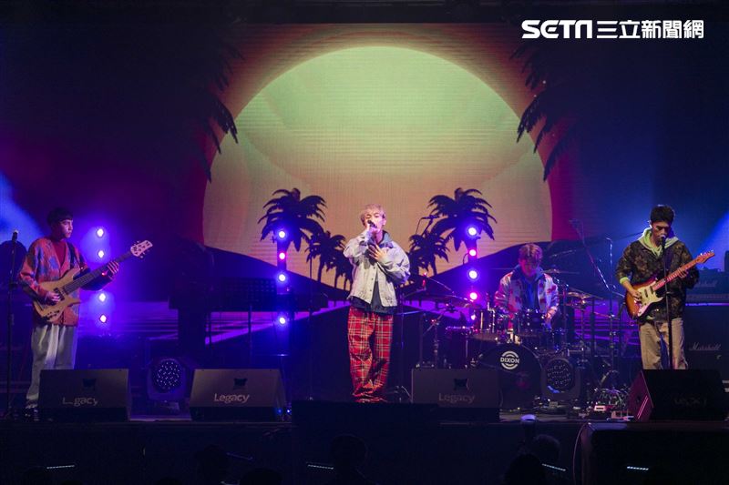 noovy出席客家流行音樂大賽。（圖／記者楊澍攝影）