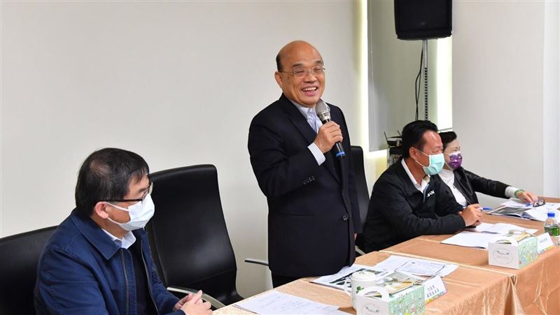 蘇揆視察嘉義產業園區允諾評估促成