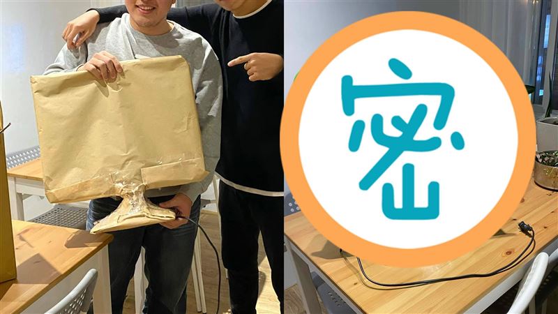 交換禮物他喜獲電腦螢幕　拆封跌地獄