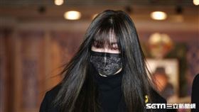 謝金燕出席恩師呂曉棟告別式。圖／記者楊澍攝影