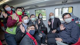 環島鐵路電氣化最後一哩路-南迴鐵路電氣化全線通車 蘇揆：鐵路平權 讓全國交通更順暢
