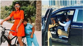 慶12歲兒生日！杜拜媽砸952萬買這台　網竟轟：真愚蠢（圖／翻攝自rannum_h.xx、gulnarbaravia IG）