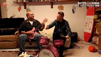 大人用樂器大彈金屬樂　精湛演出嗨翻