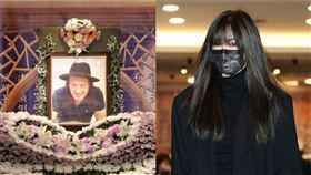 	呂曉棟告別式謝金燕出席。（圖／記者楊澍攝影）