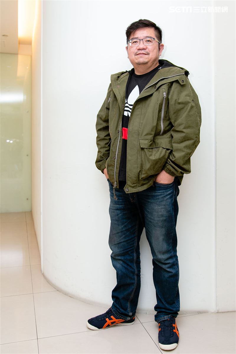 《腿》導演張耀升三立新聞網專訪。（圖／記者楊澍攝影）