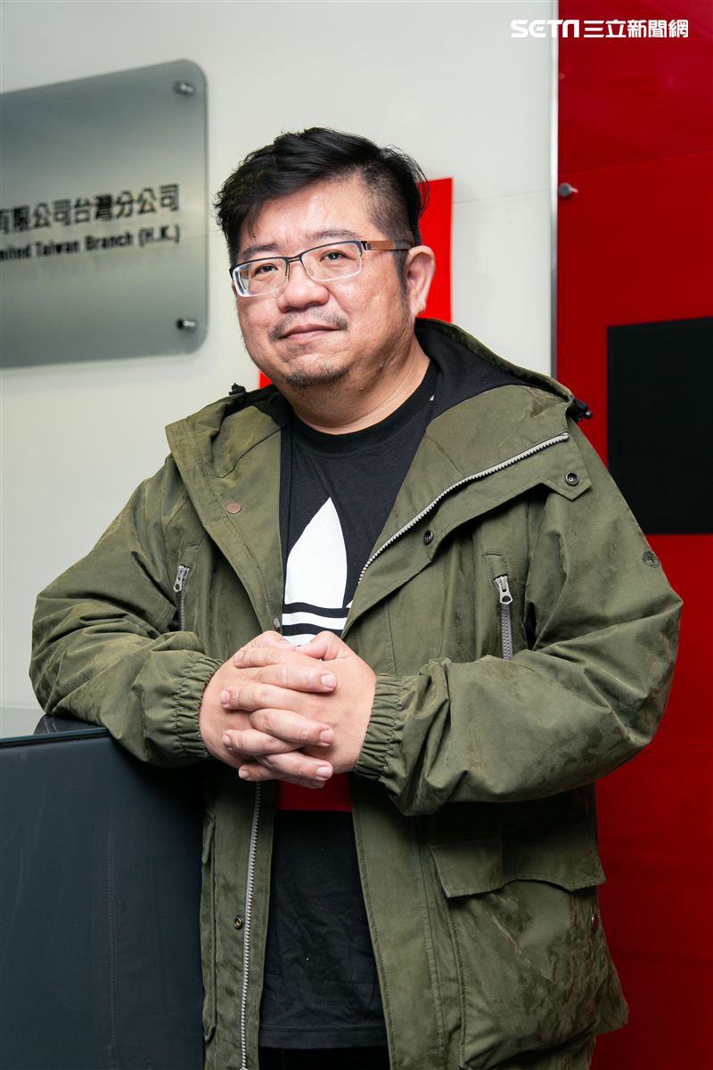 《腿》導演張耀升三立新聞網專訪。（圖／記者楊澍攝影）