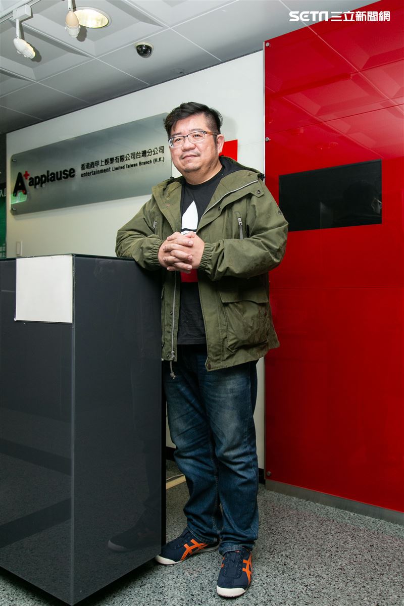 《腿》導演張耀升三立新聞網專訪。（圖／記者楊澍攝影）