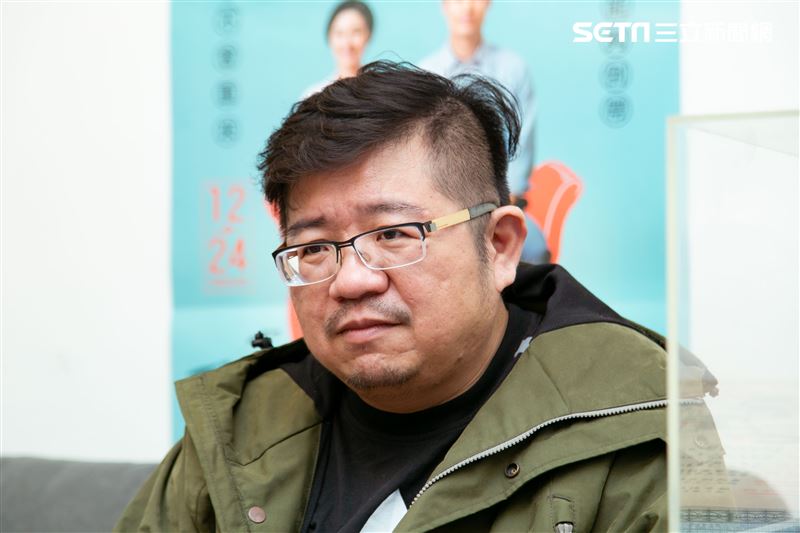 《腿》導演張耀升三立新聞網專訪。（圖／記者楊澍攝影）