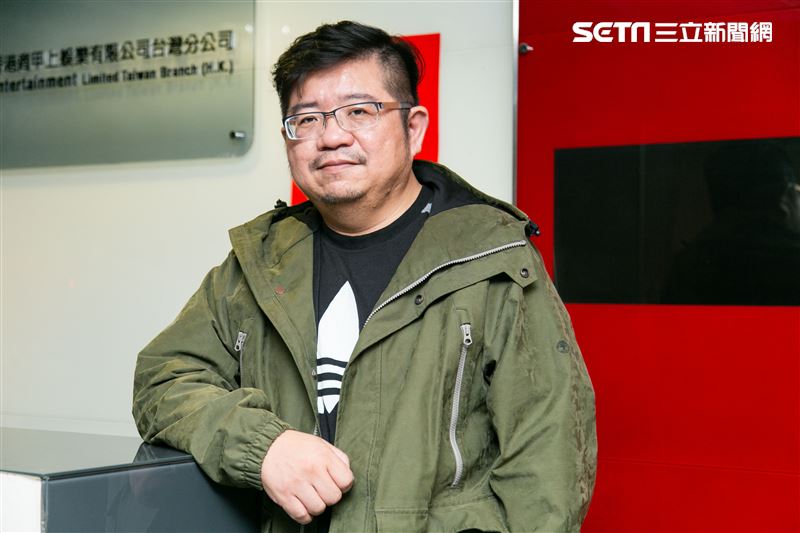 《腿》導演張耀升三立新聞網專訪。（圖／記者楊澍攝影）