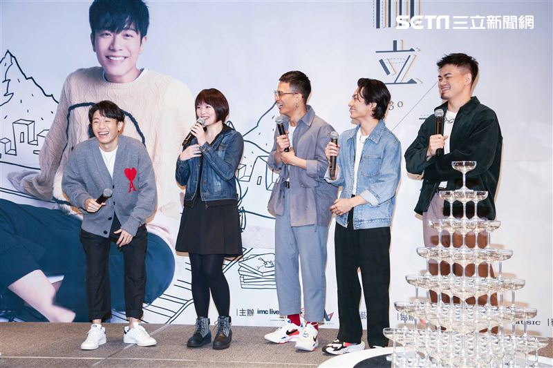 韋禮安而立之後演唱會慶功宴茄子蛋出席。（圖／記者楊澍攝影）