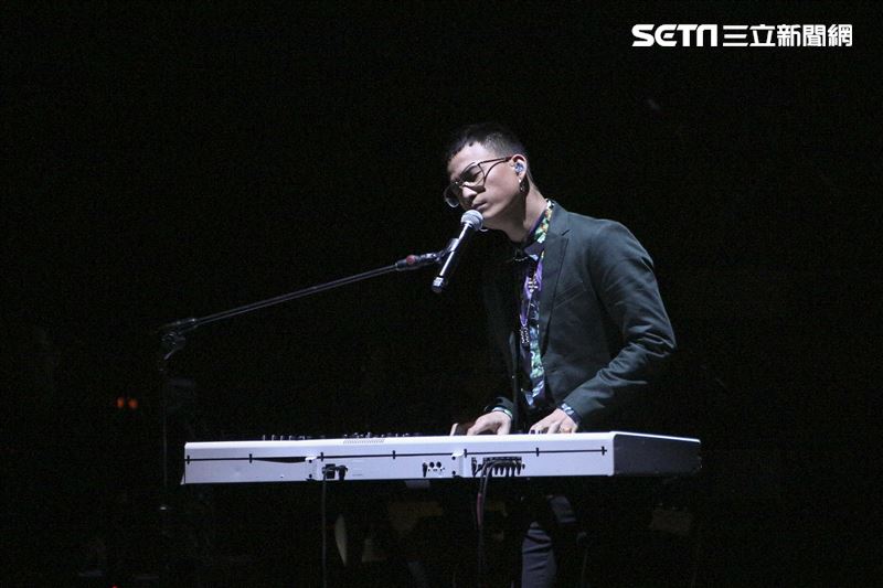 韋禮安而立之後演唱會，茄子蛋擔任特別嘉賓。（圖／記者楊澍攝影）