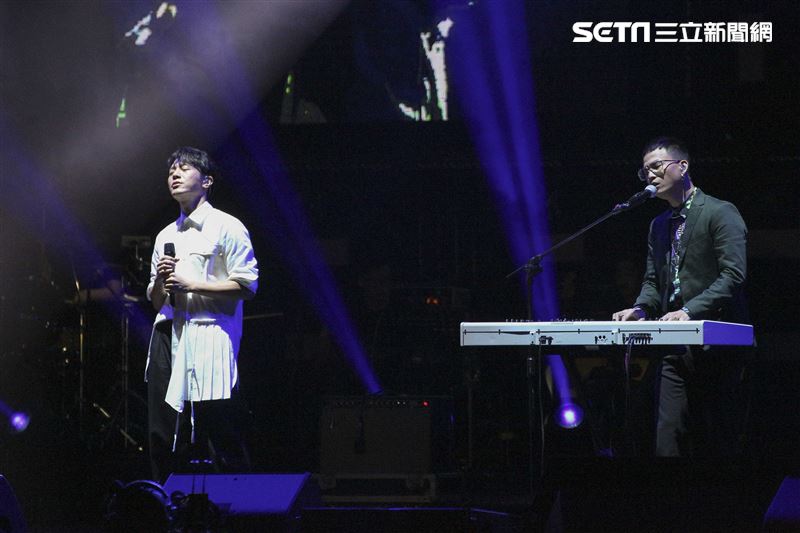 韋禮安而立之後演唱會，茄子蛋擔任特別嘉賓。（圖／記者楊澍攝影）