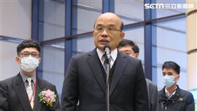 行政院長蘇貞昌21上午出席第11次全國科學技術會議開幕典禮。（圖／記者盧素梅攝影）