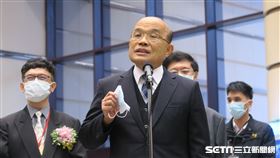行政院長蘇貞昌21日出席第11次全國科學技術會議開幕典禮。（圖／記者盧素梅攝影）