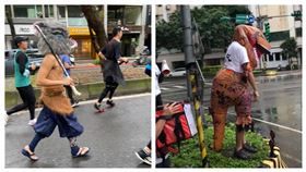 2020臺北馬拉松 嘴平伊之助　恐龍