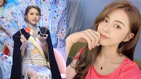 亞姐冠軍蔡小蝶外型亮眼。（圖／翻攝自蔡小蝶臉書）