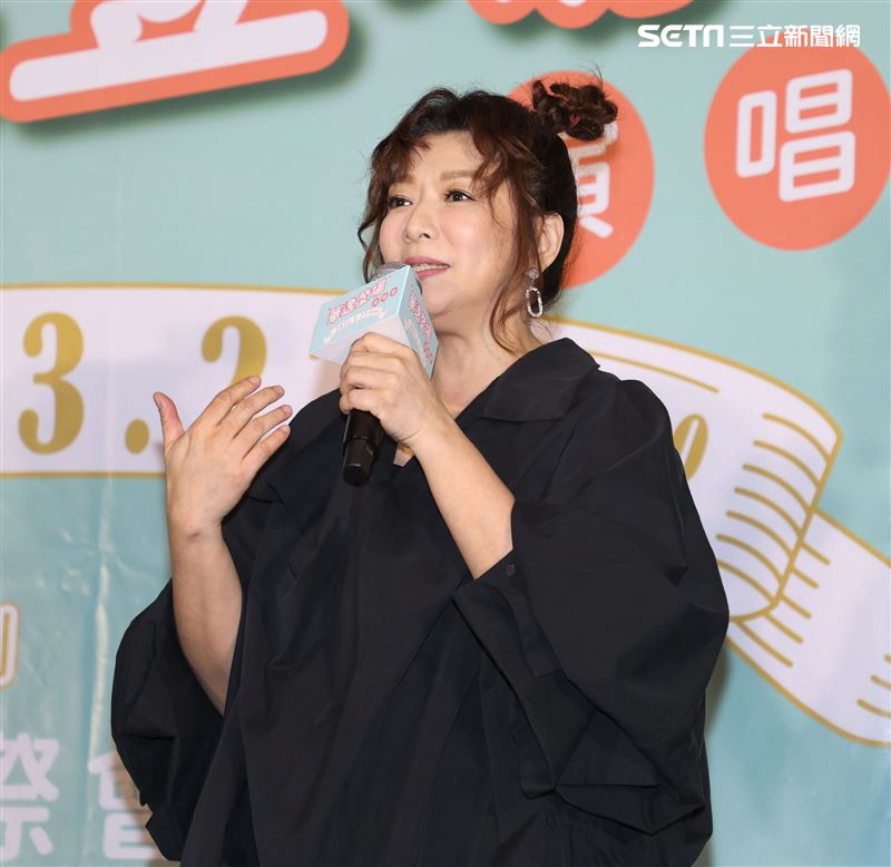 趙詠華、林俊逸出席「華逸登場」演唱會售票記者會。（記者邱榮吉/攝影）