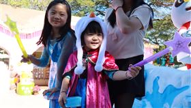 麗寶樂園，4歲抗癌女童夢想當安娜公主，（圖／麗寶樂園提供）