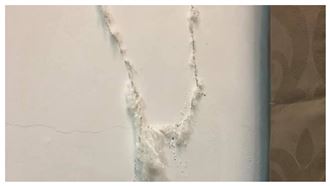 牆壁長毛！不是壁癌　師傅曝：外牆在哭