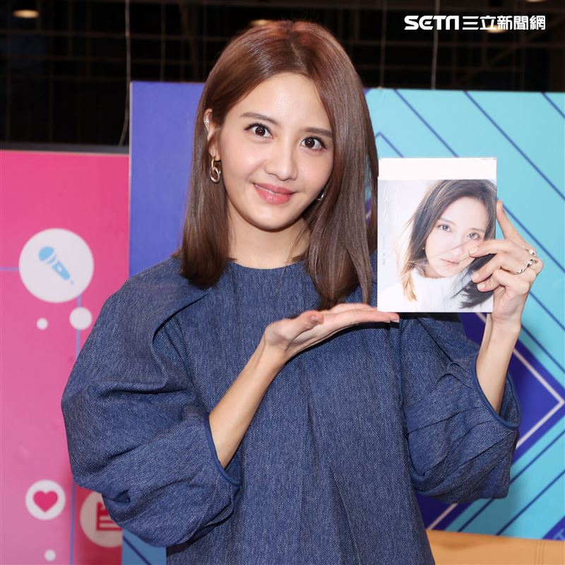 李宣榕安安大明星(唱片宣傳)。（記者邱榮吉/攝影）