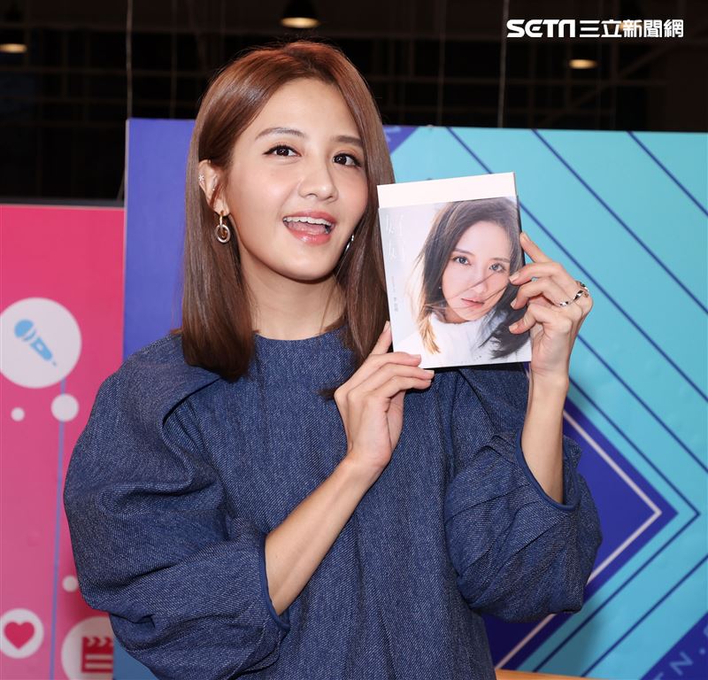 李宣榕安安大明星(唱片宣傳)。（記者邱榮吉/攝影）