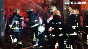 工廠火警,全面燃燒,搶救,五股,翻攝畫面